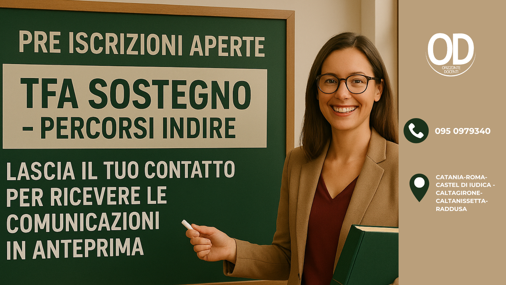 TFA Sostegno percorsi indire - pre iscrizioni aperte