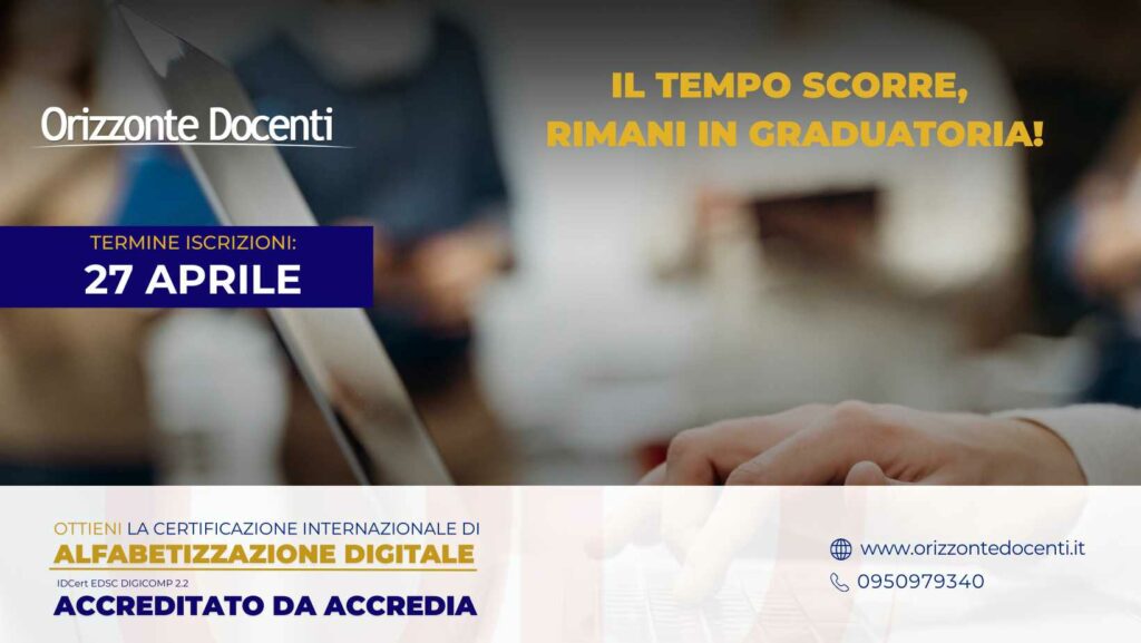 Certificazione di alfabetizzazione digitale 