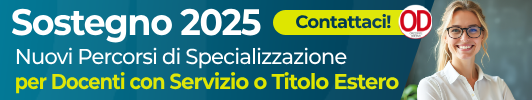 TFA sostegno 2025 percorsi di specializzazione per docenti con servizio o titolo estero