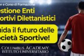 master gestione enti sportivi dilettantistici