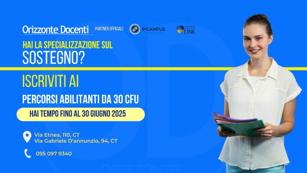 percorsi abilitanti da 30 cfu