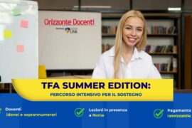 TFA Summer Edition - docenti idonei e soprannumerari