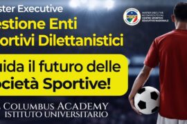 master gestione enti sportivi dilettantistici - riconosciuto dallo CSEN