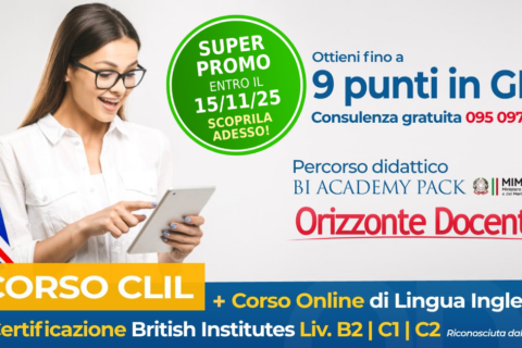 super promo clil e certificazione lingua inglese B2 C1 C2