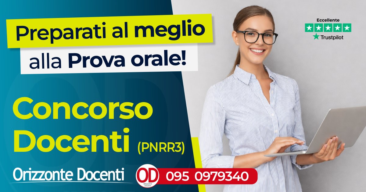 docenti PNRR3 - corso di preparazione online per la prova orale.