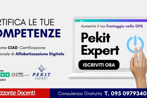 ACCREDIA DigcompEdu + Digcomp 2.2 - certificazioni informatiche valide per le GPS