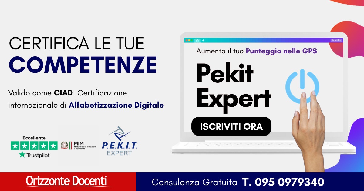 ACCREDIA DigcompEdu + Digcomp 2.2 - certificazioni informatiche valide per le GPS